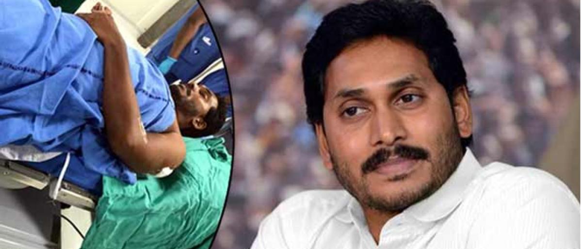 Doctors reviewed the health condition of YS Jagan at Lotus pond residence