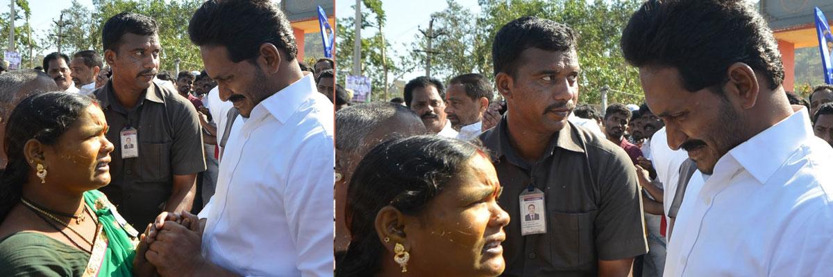 Fishermen poured their woes before YS Jagan