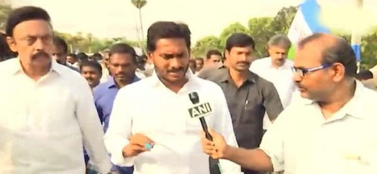 Chandrababu Naidu cheating people by going on hunger strike: YSRCP chief