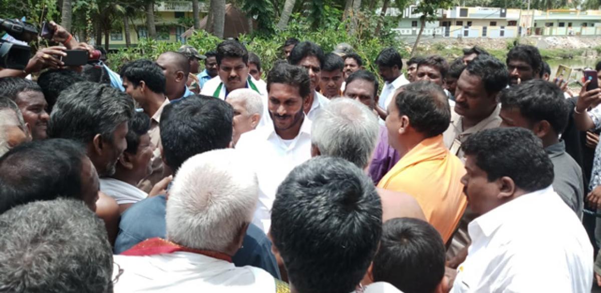 Aqua park-affected families pour out woes before Jagan