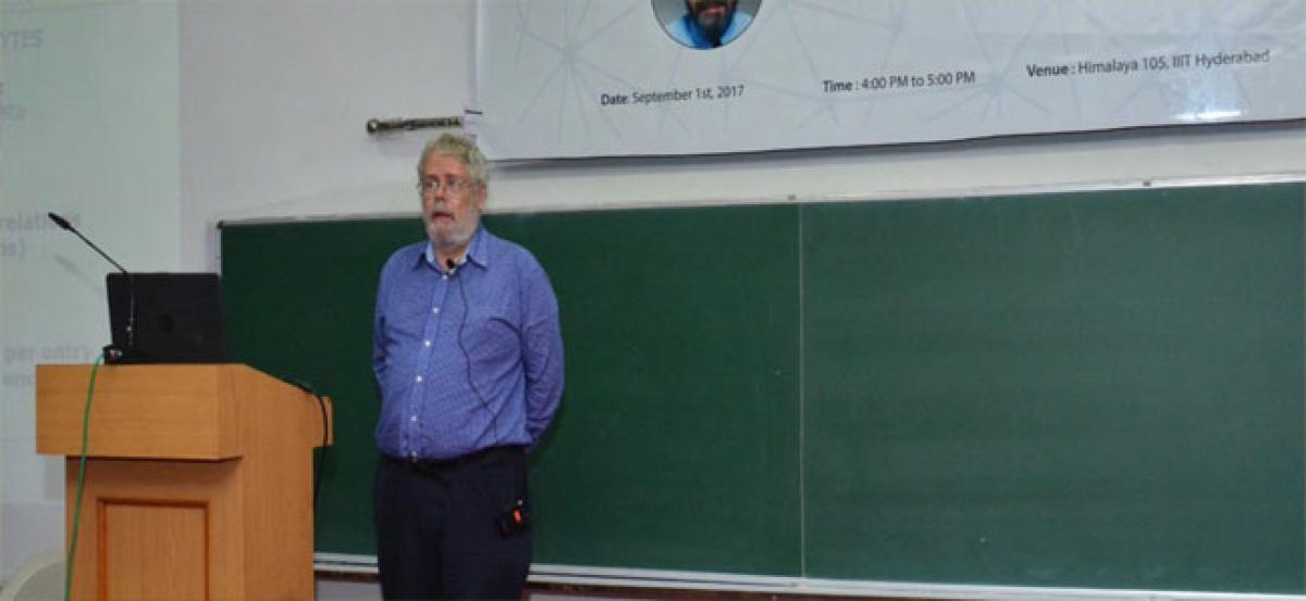 Prof Jaime Carbonell delivers lecture at Kohli Centre on Intelligent Systems