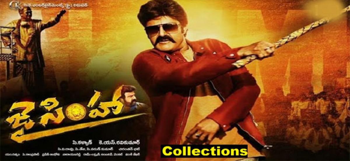 Jai Simha Final Collections Report