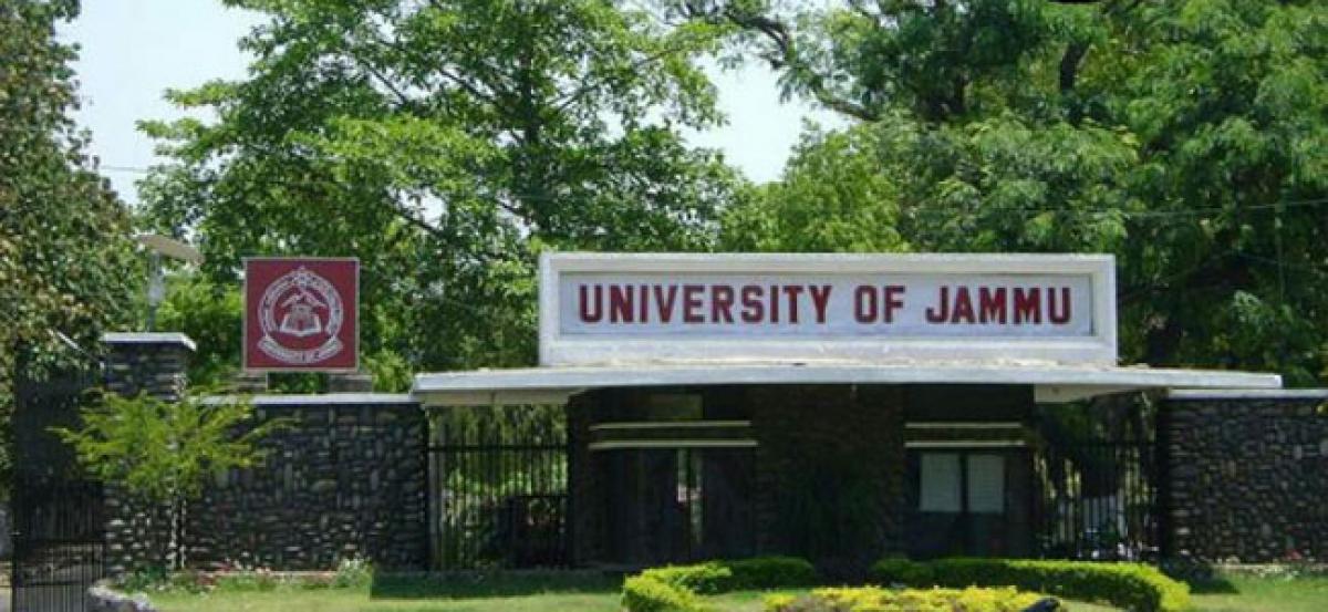 University of Jammu  ranked 51 among top 100 universities