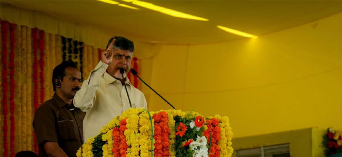 Chandrababu wants AP to be converted into Swarnandhra Pradesh by 2022