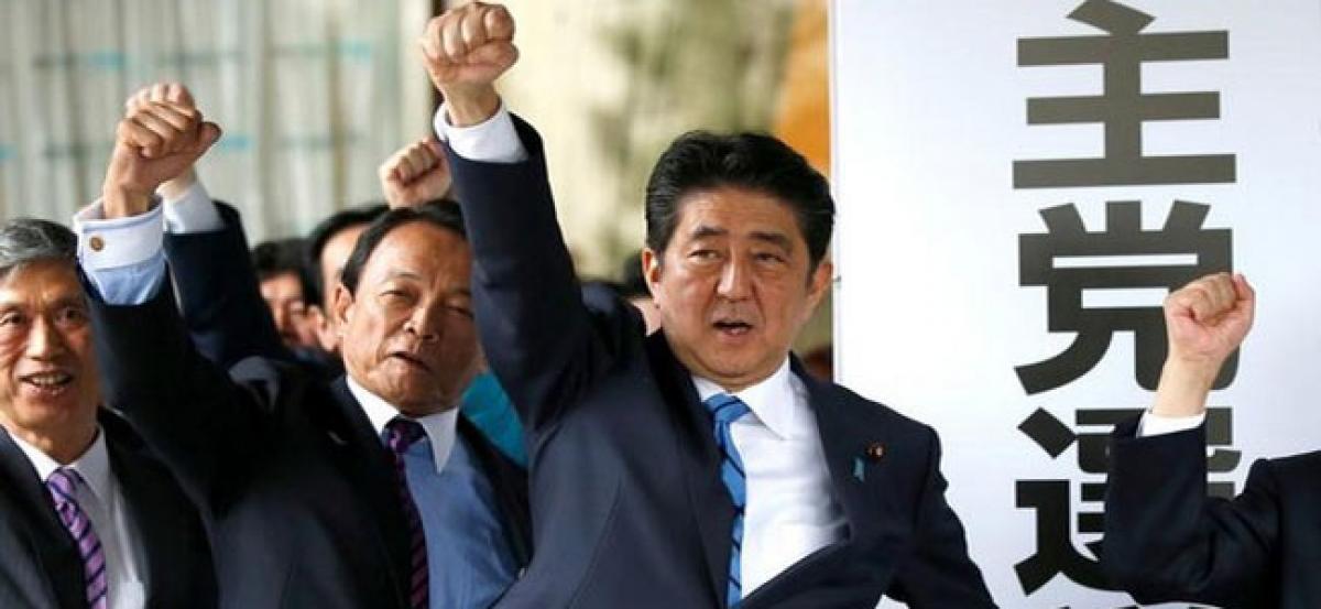 Japan PM Abe dissolves lower house, calls snap election