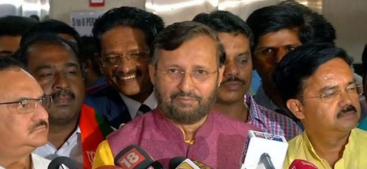 Javadekar refutes horse trading allegations