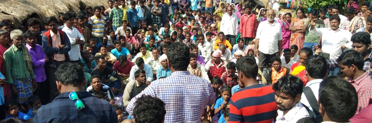 Locals obstruct Janma Bhoomi Grama Sabha