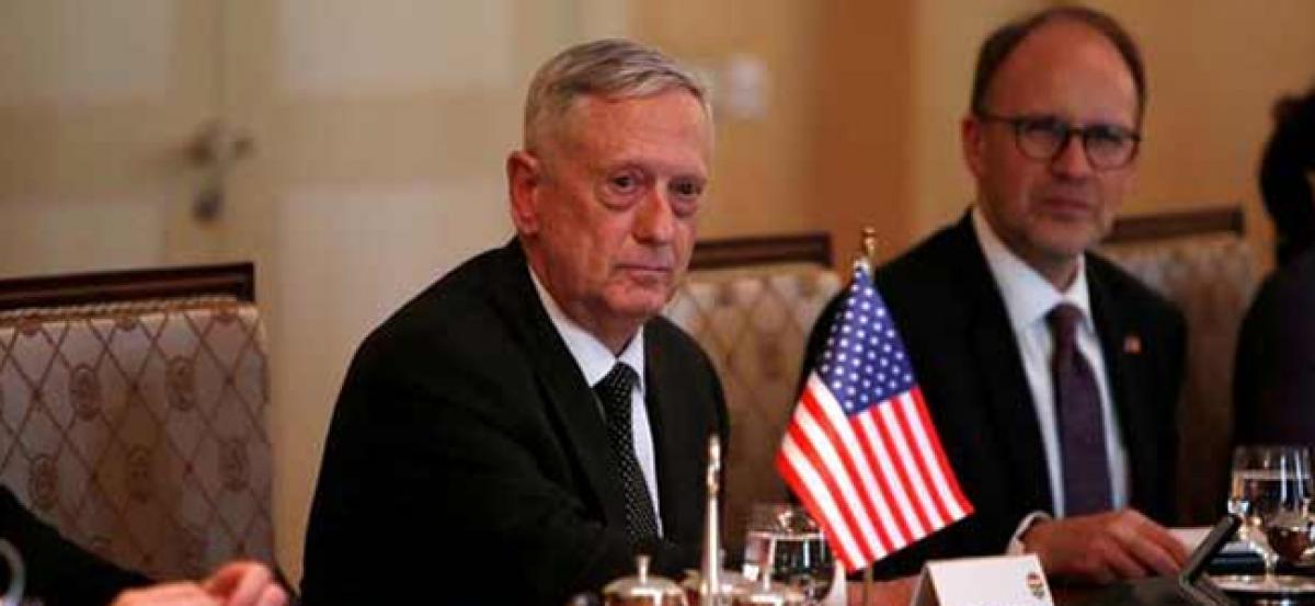 U.S. Defence Secy. Jim Mattis to visit India next week