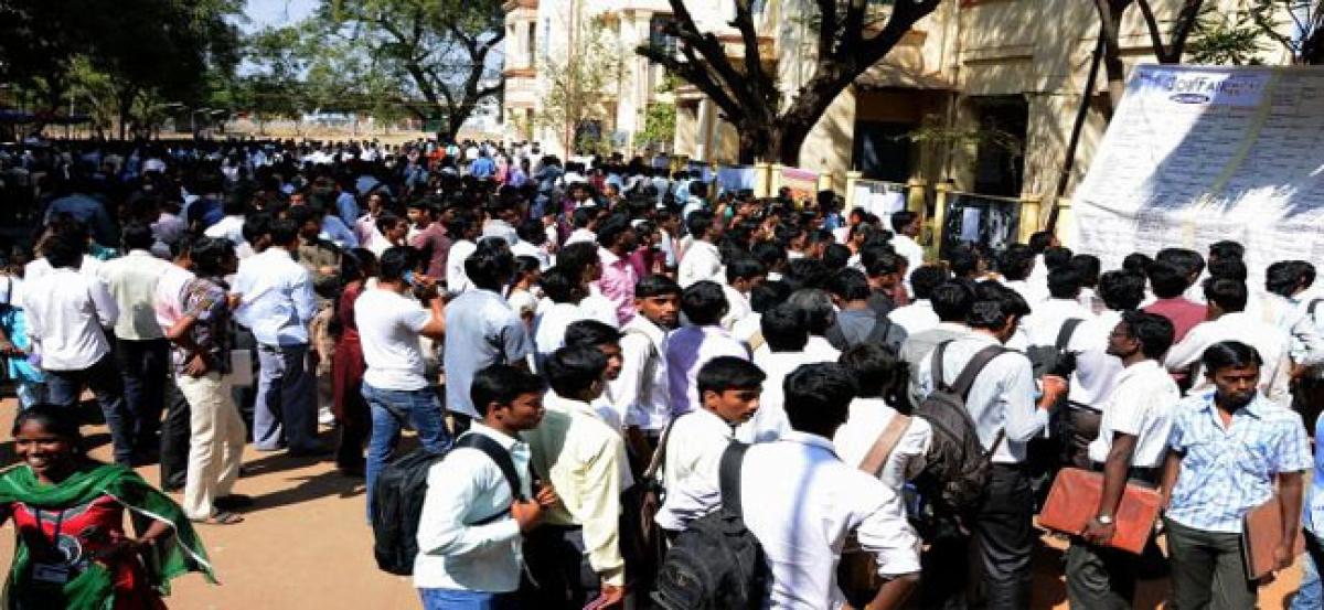 1,500 youth take part in job mela