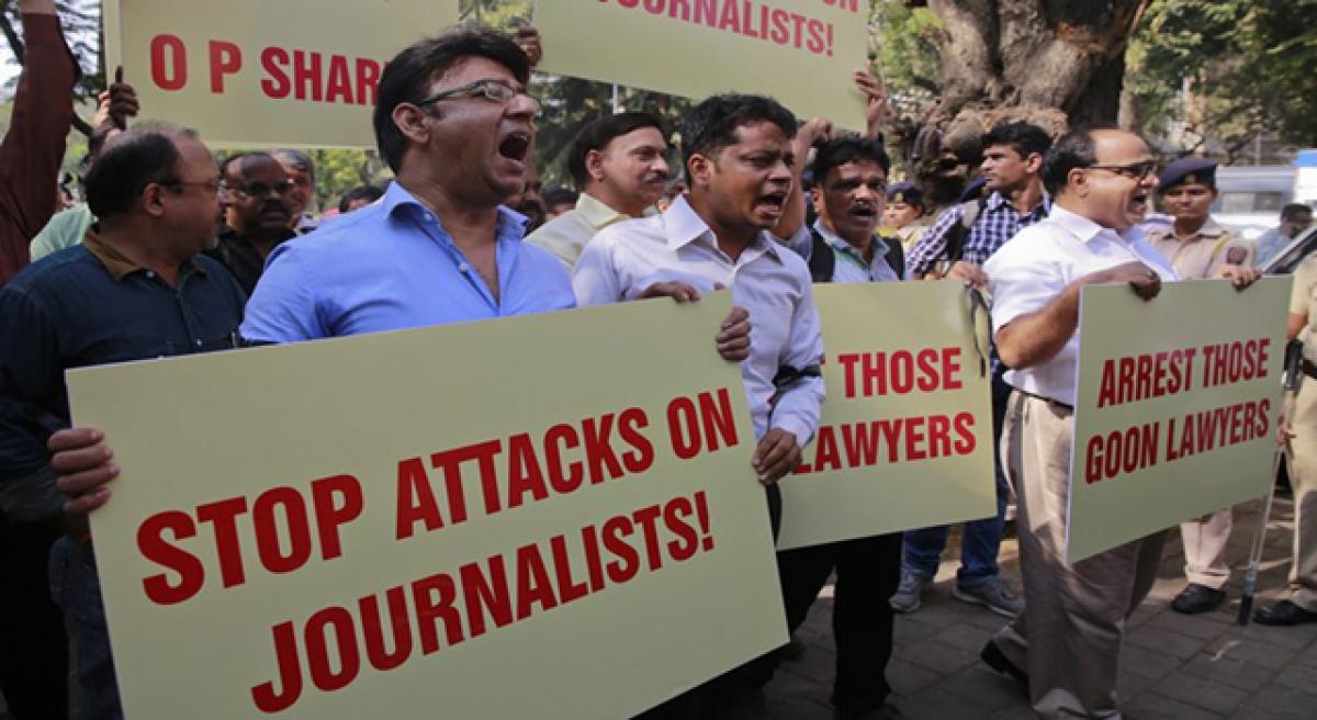 Press freedom down, 3 journalists killed in 2018