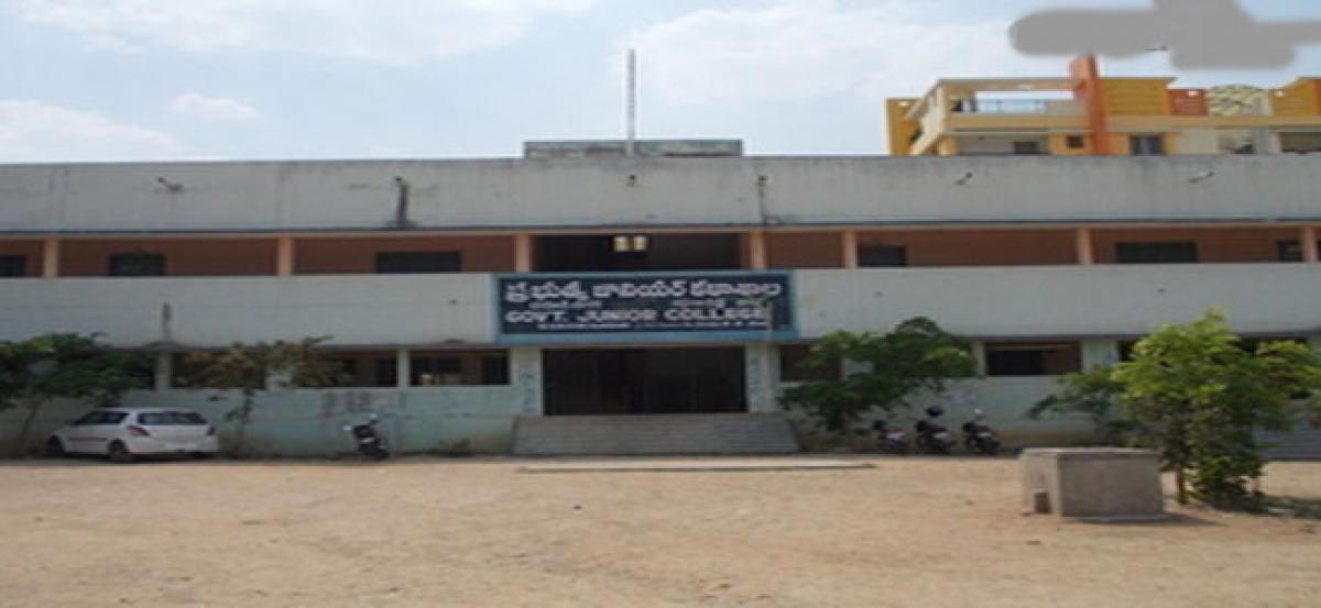 No govt Jr college in Tirupati