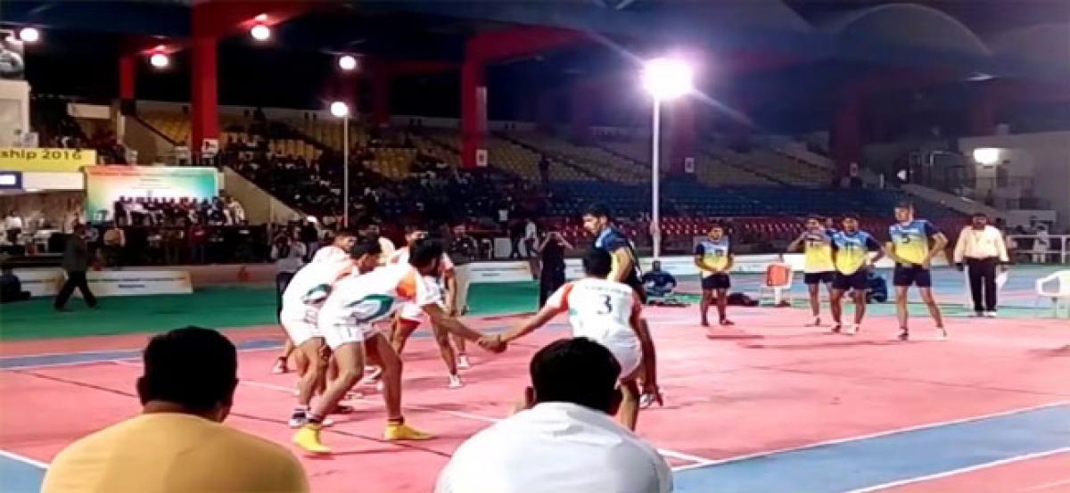 National-level Kabaddi championship from Jan 14