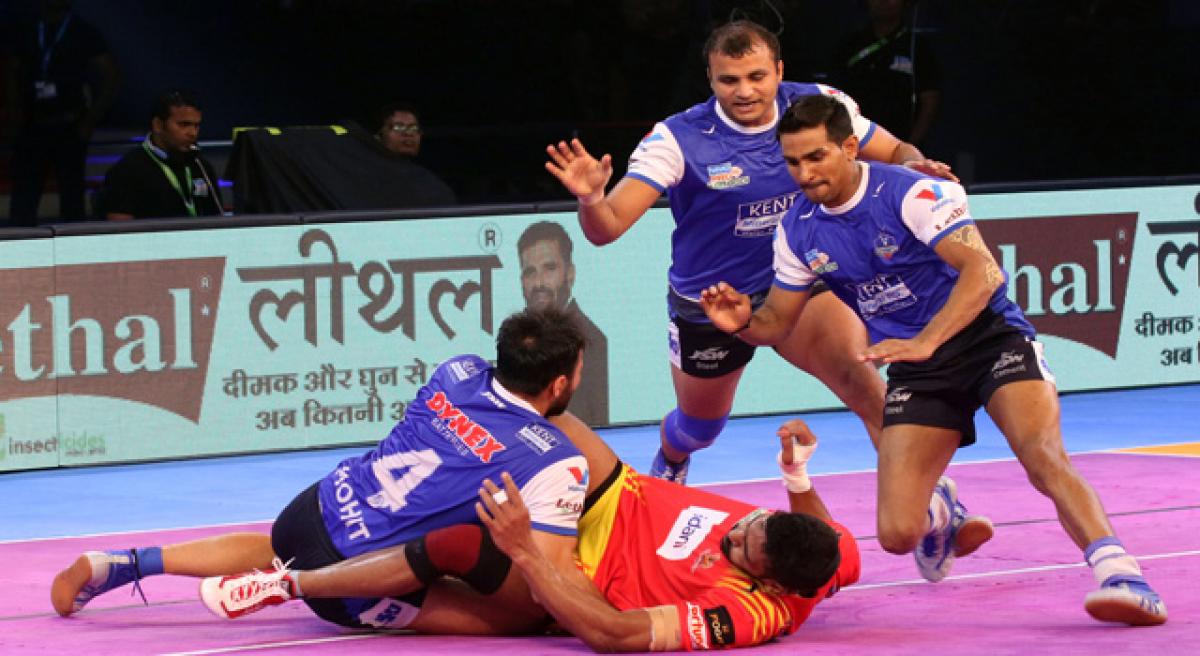 Haryana Steelers prevail over Gujarat