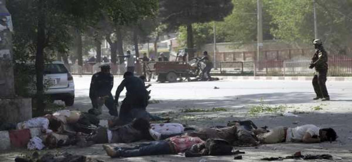 Double Kabul suicide bombing kills 25, including eight journalists