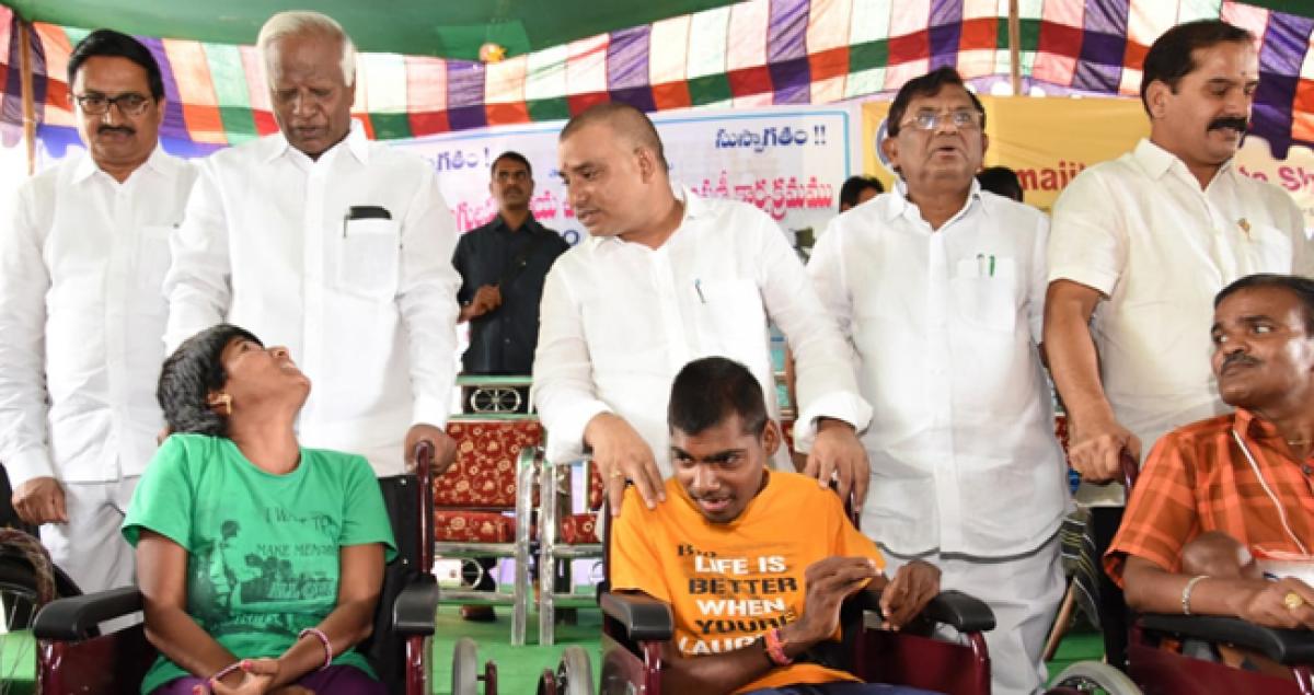 TS State to assist differently-abled: Kadiyam
