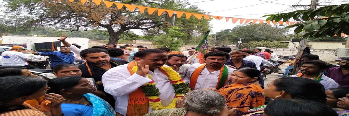 BJP ends campaign with a huge rally