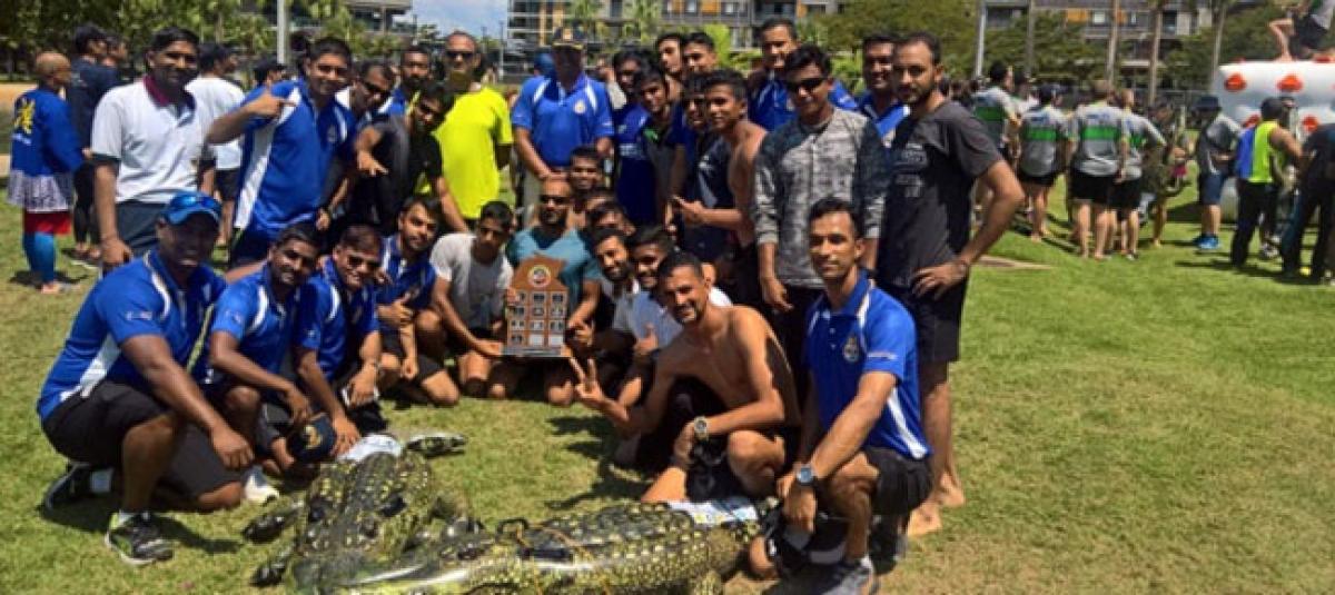 INS Sahyadri wins Kakadu-18 cup