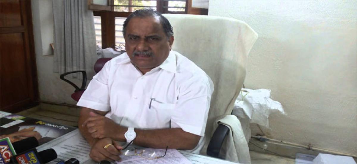 No change in padayatra schedule: Mudragada Padmanabham