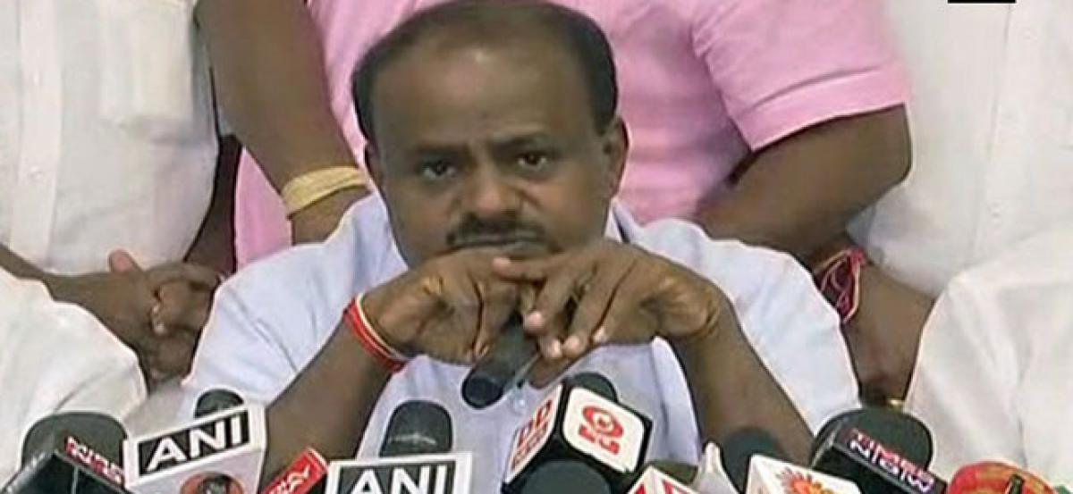 No doubts over alliance, says Kumaraswamy