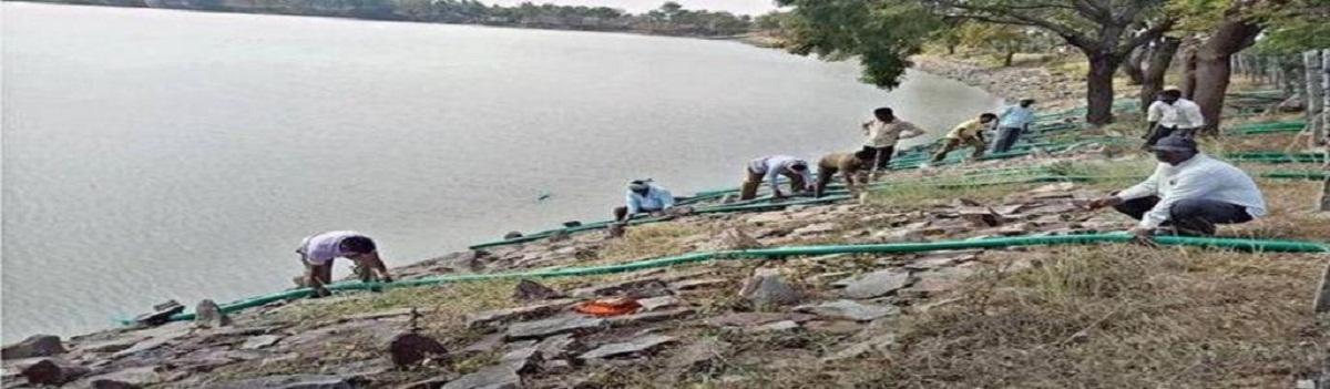 Villagers want a 23 acre lake to be drained after a HIV + woman commits suicide in it