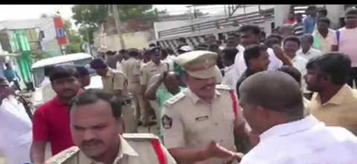 Cops take YSRCP leader Katasani Rami Reddy into custody