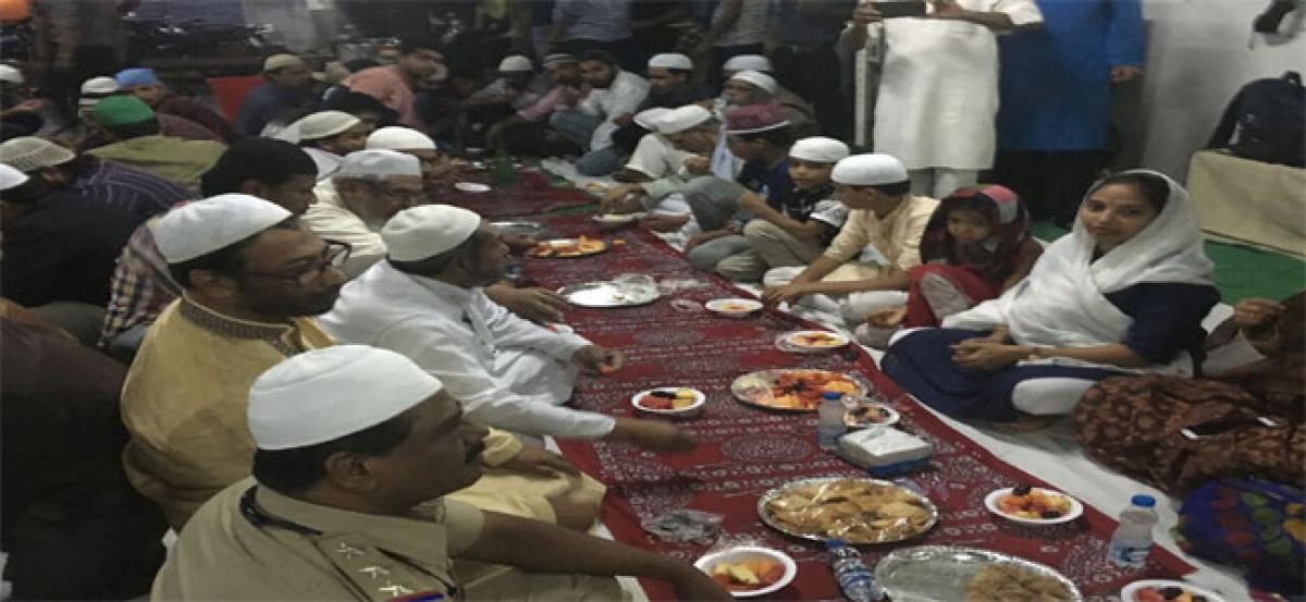 Iftar held at Balaji Nagar