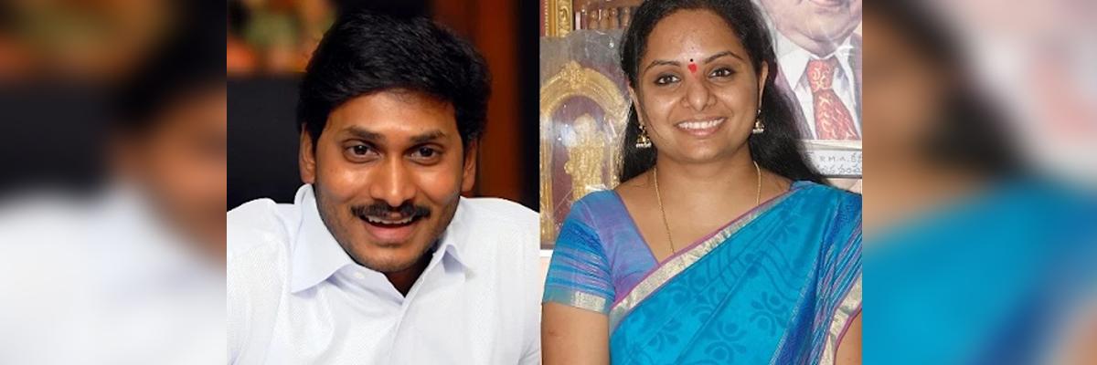 MP Kavitha extends birthday wishes to YS Jagan