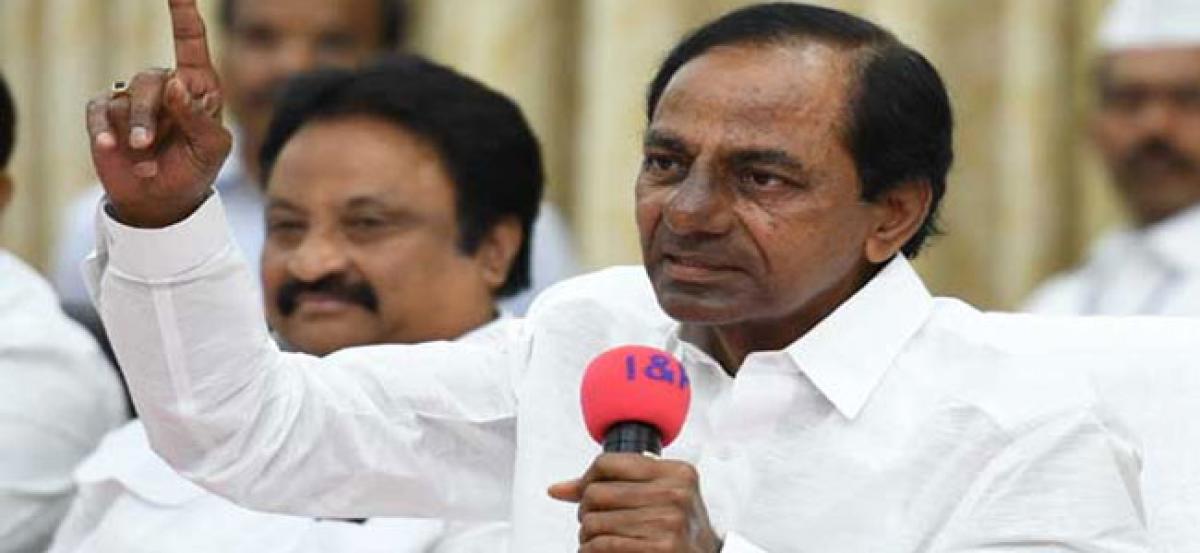 KCR to hold series of meetings at All India level