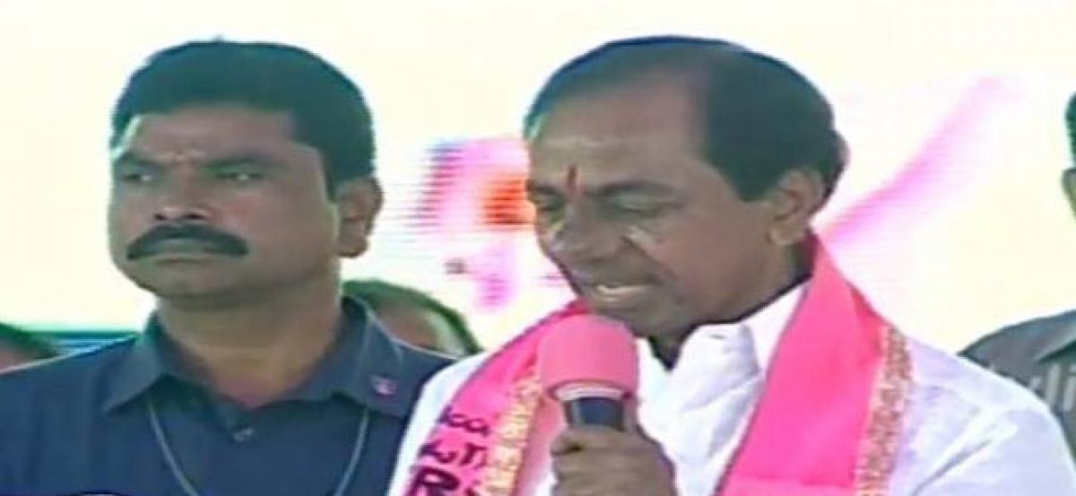 KCR: TRS will play role in National Politics