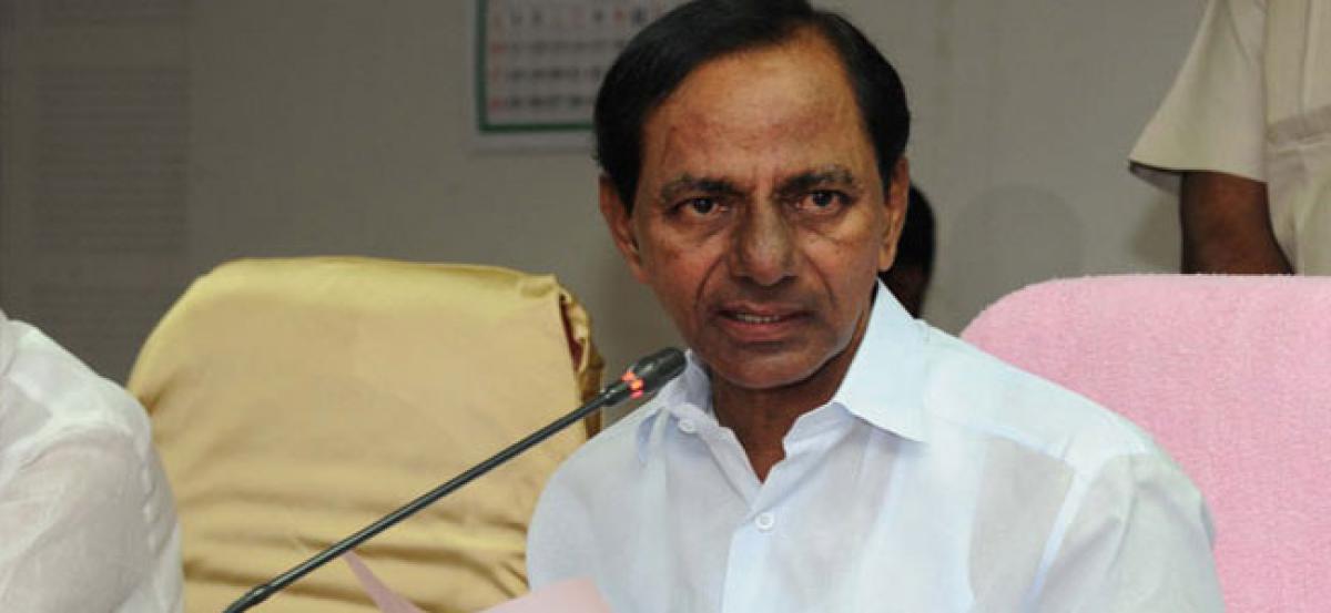 Massive blood donation drive organised on the eve of KCR’s birthday