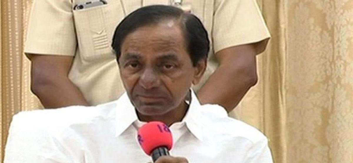 KCR announces employee welfare schemes