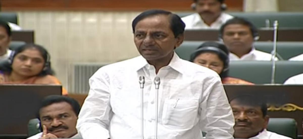 Violence wont be accepted in Assembly or in the state: KCR
