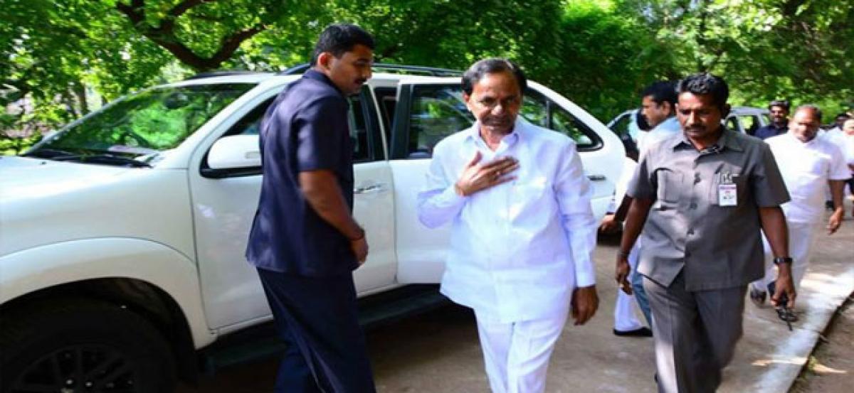 Naxal threat suspected, bulletproof bus being proposed for KCR