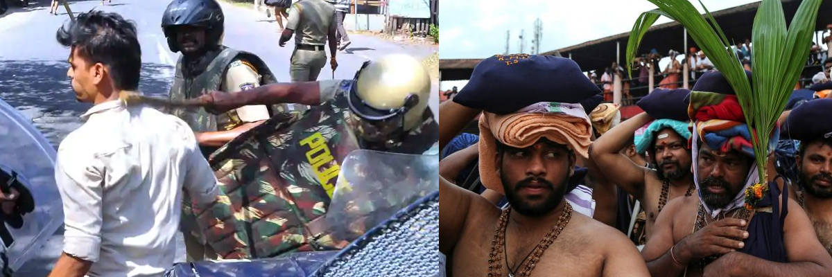 Sabarimala protest: Prohibitory orders imposed in Kerala’s Palakkad town