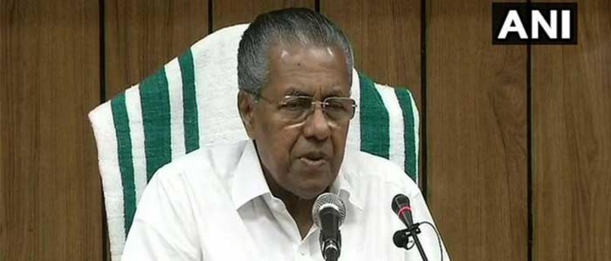 Kerala floods: CM urges Malayalis to donate one month salary
