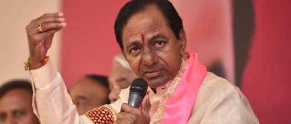 KCR to tour in Khammam on Nov 1