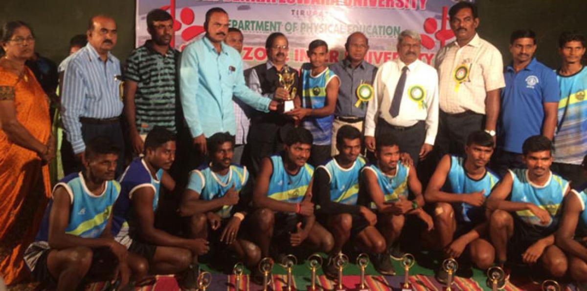 Sri Venkateswara University wins South Zone Inter Varsity Kho Kho tourney