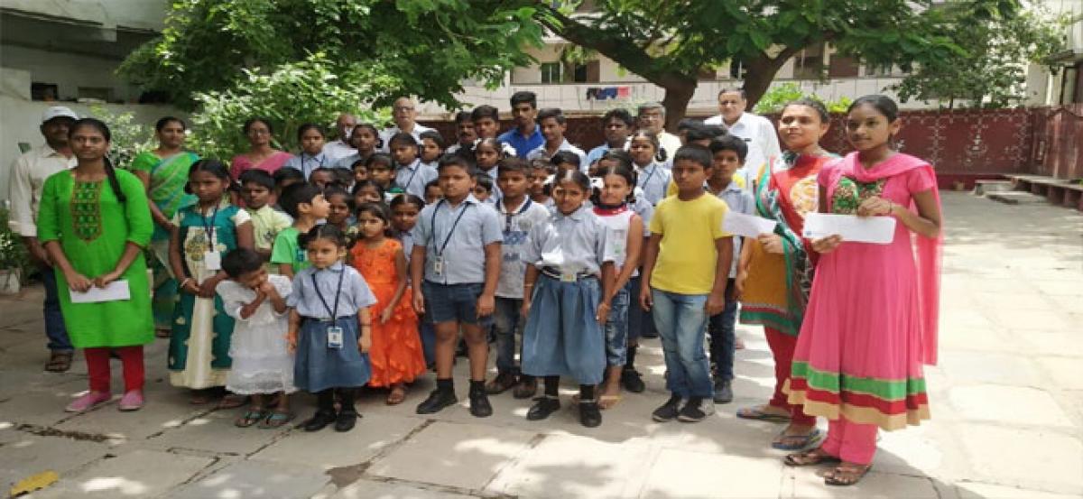 KEATS donates `5 lakh to school