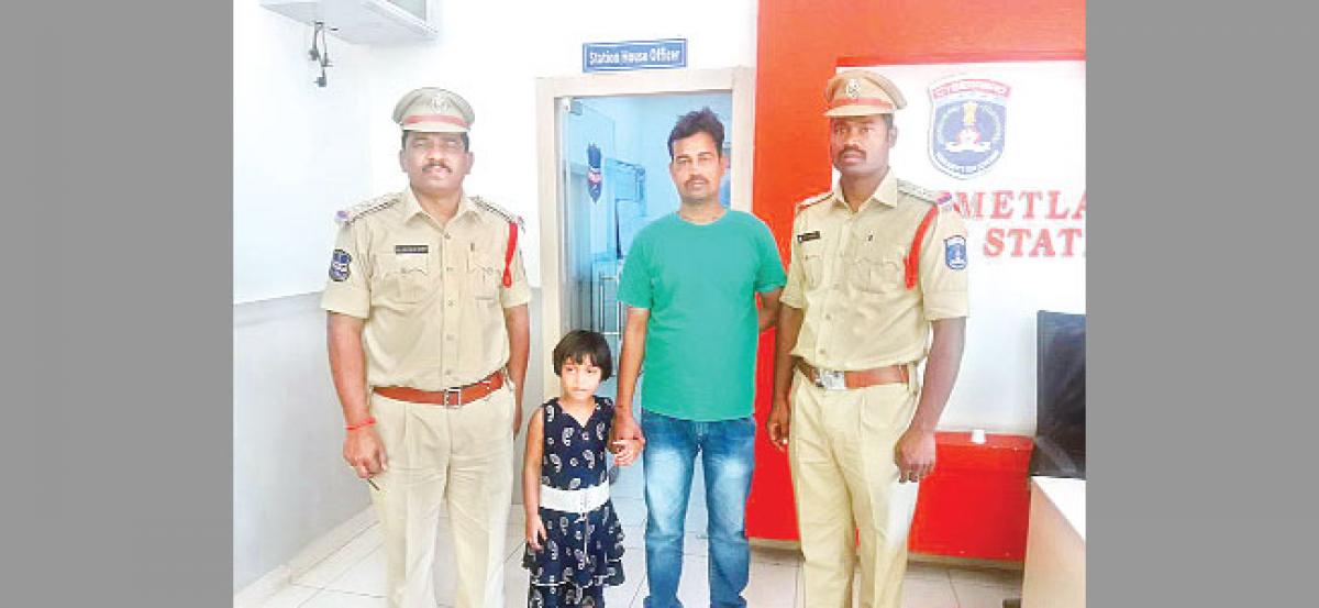5-yr-old kidnapped girl rescued