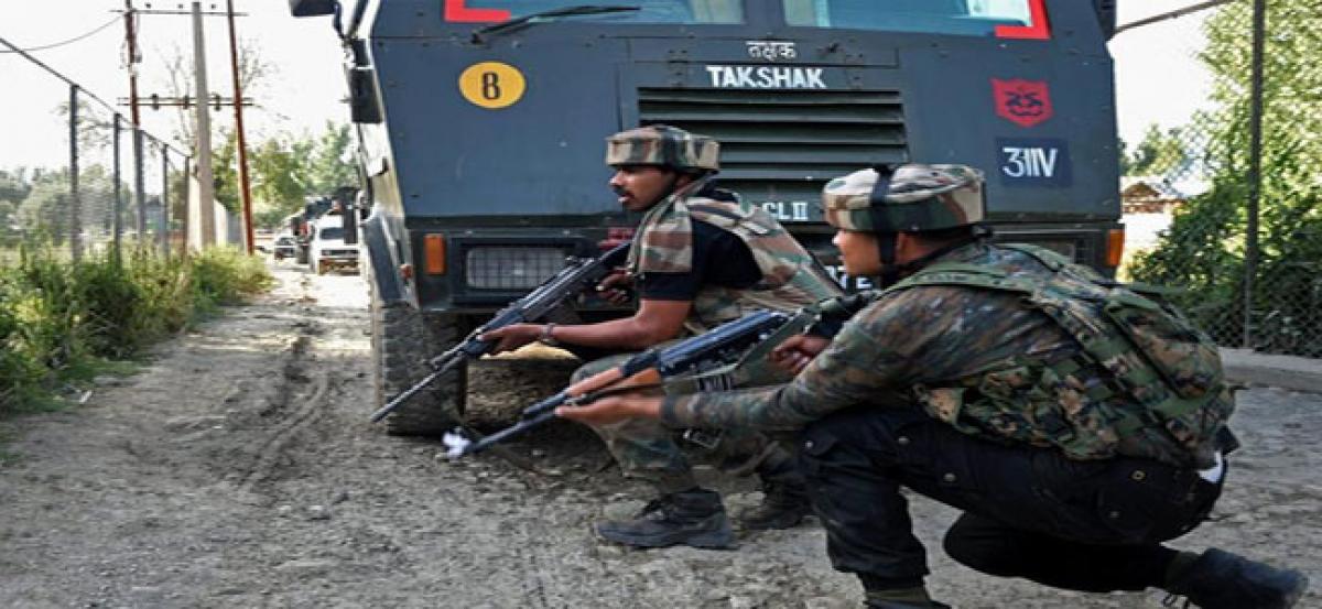 Three militants killed, Srinagar clashes injure many