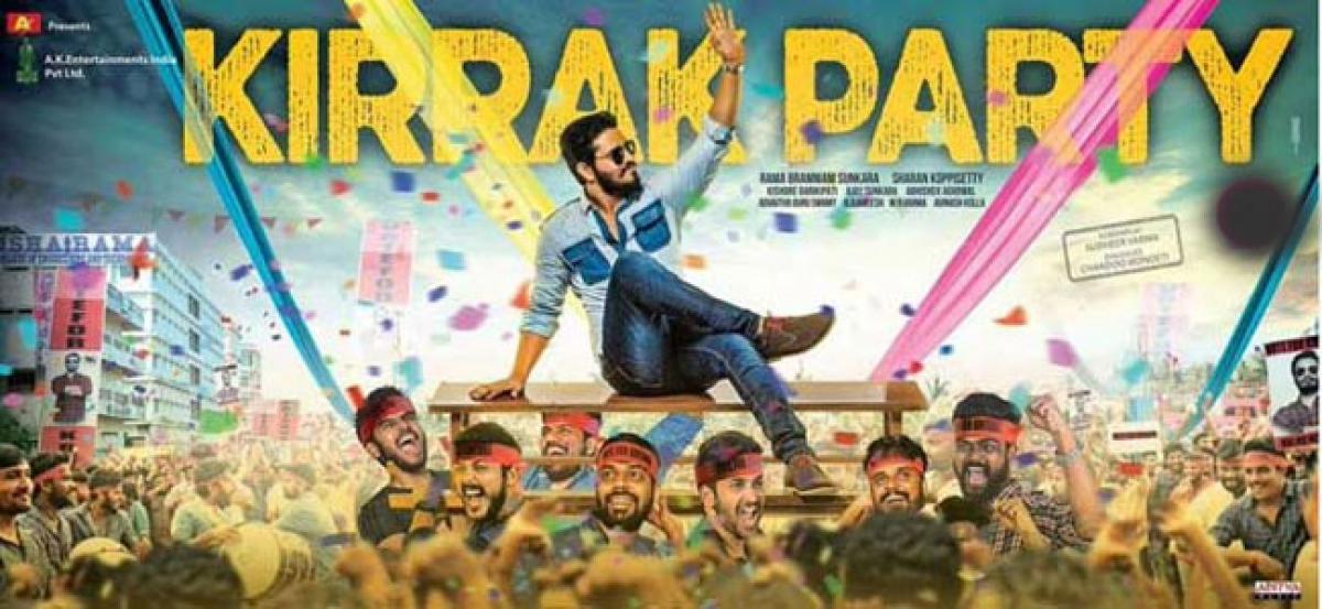 Nikhil Siddharths Kirrak Party Movie Review & Rating