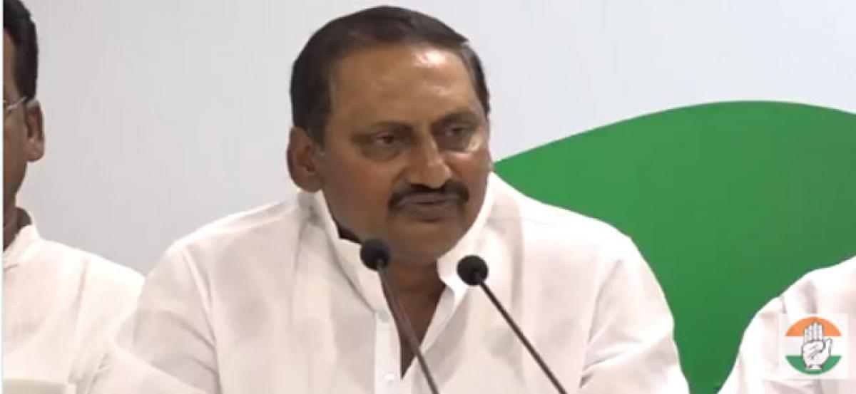 Kiran Kumar Reddy: Justice to Telugu states possible if Congress forms govt at Centre