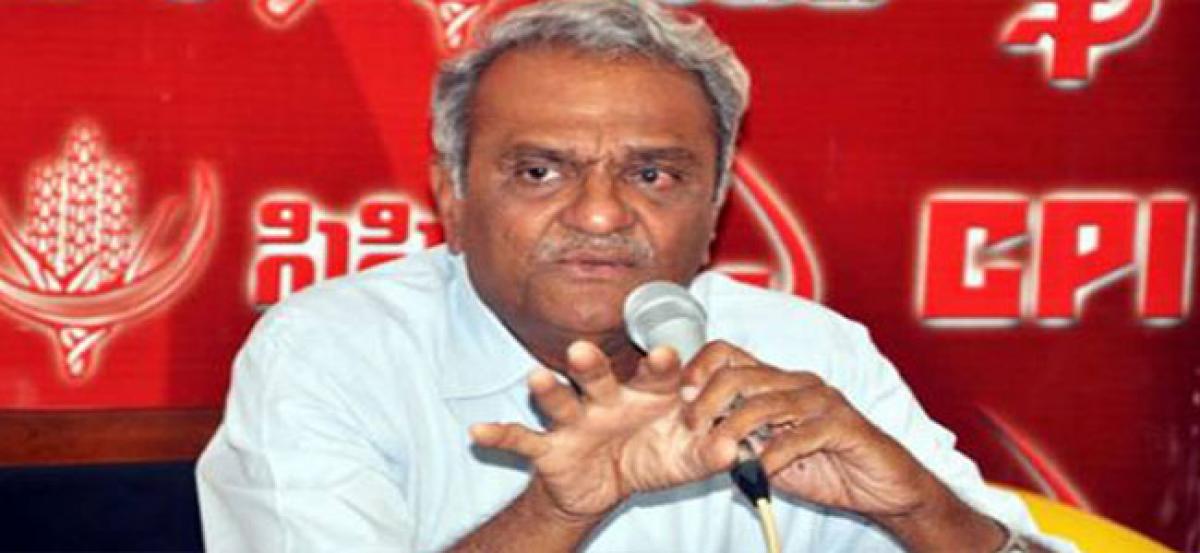 Sadavarthi lands: CPI to petition Supreme Court  over High Court directive