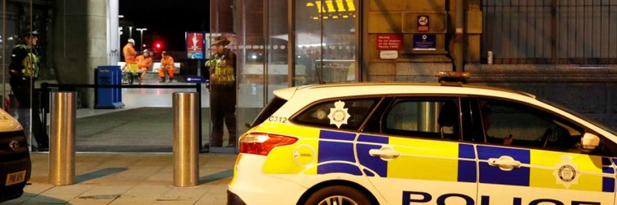 Three people injured in knife attack at UKs Manchester Victoria station on New Years Eve, one held for questioning