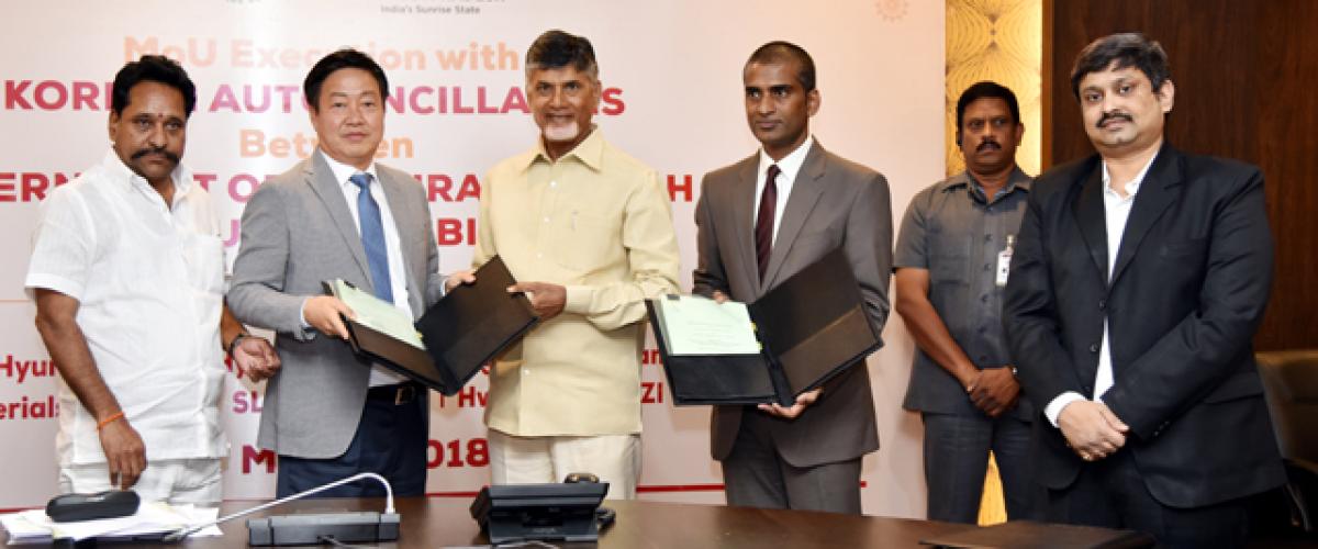 S Korean automobile firms to invest 4,790 cr in Anantapur