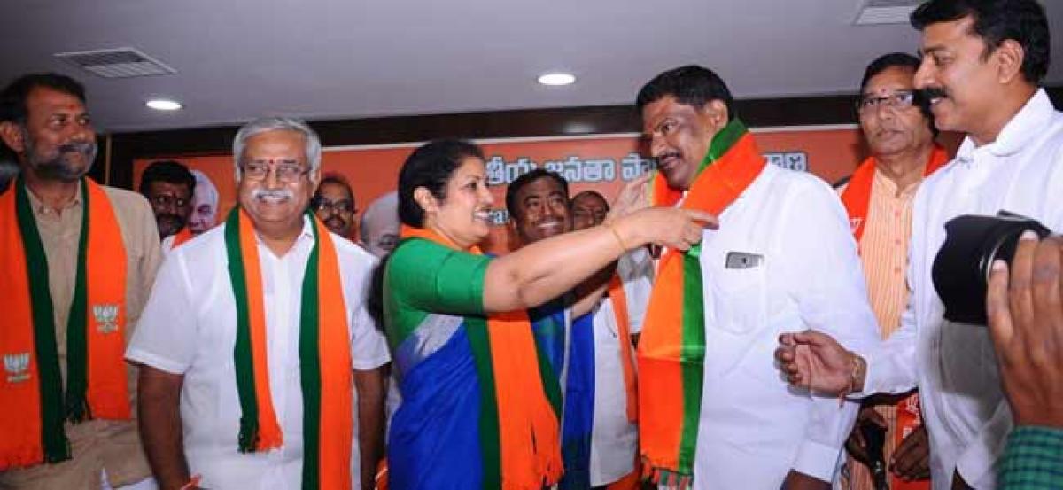 TDP Leader Joins BJP In AP