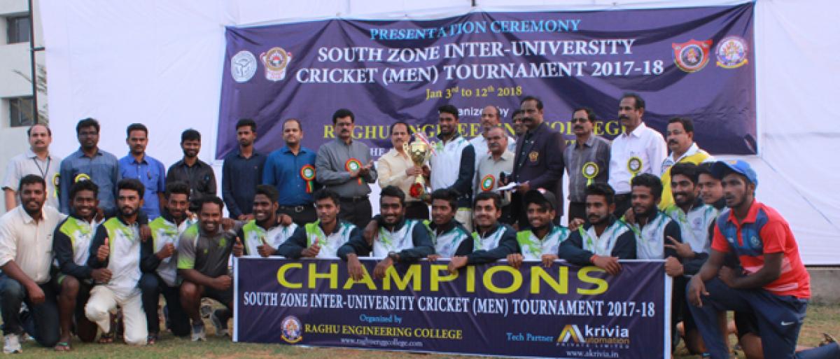 Mahatma Gandhi University of Kottayam clinches championship