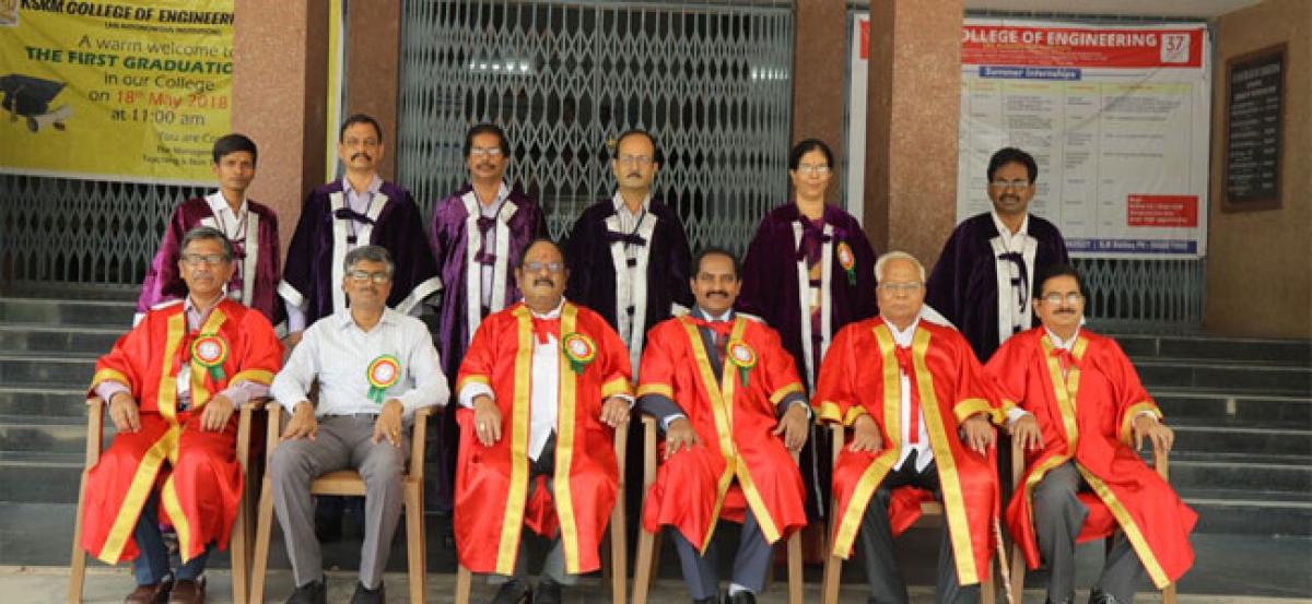 First convocation day held at KSRMCE