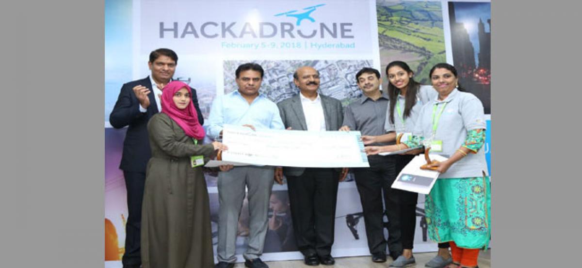 Cyient & DJI announce winners of Hackadrone 2018