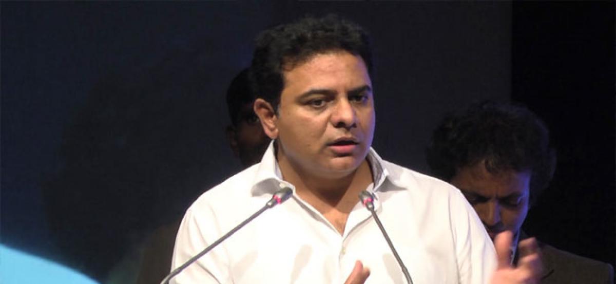 KTR hits back at Uttam Kumar allegations on World Economic Conference